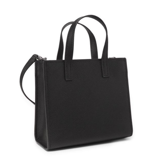 Marc Jacobs Black Square Top-Handle Tote with Shoulder Strap - Picture 4 of 6